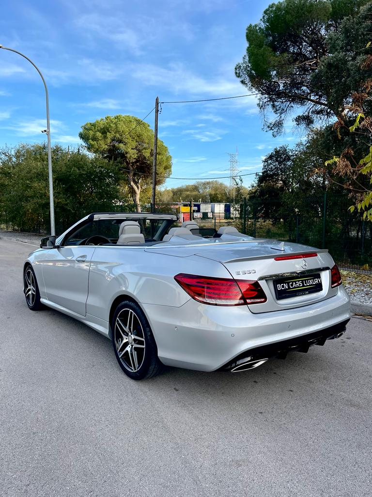 MERCEDES CLASE E550 4.7 V8 BITURBO 410CV CABRIO