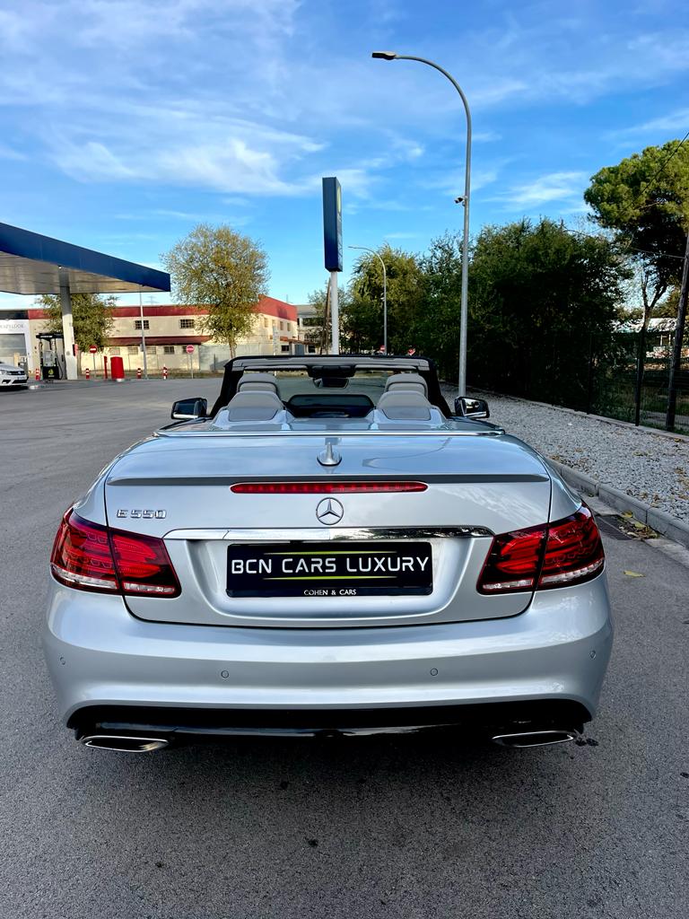 MERCEDES CLASE E550 4.7 V8 BITURBO 410CV CABRIO